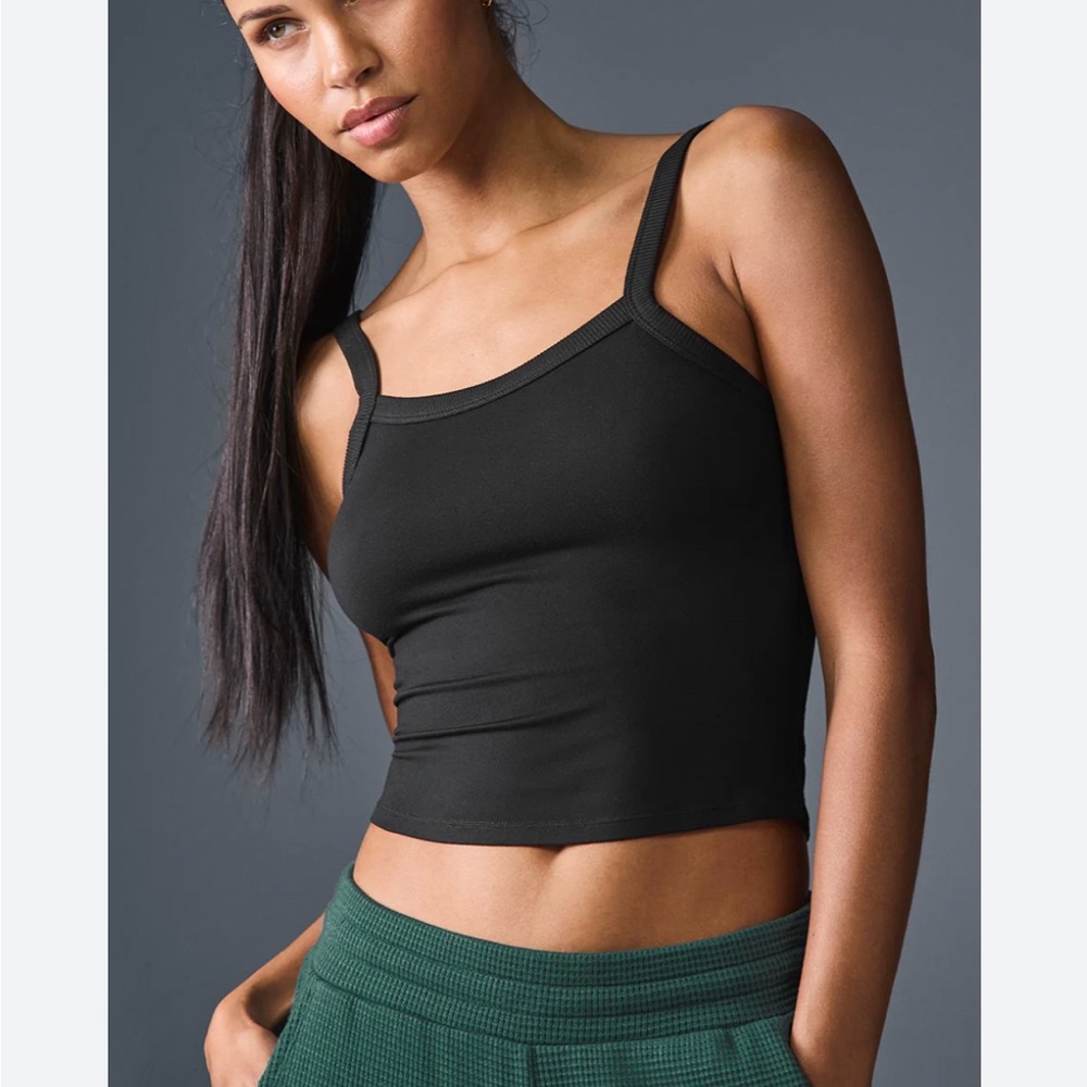 ALO Yoga Black Tank Top